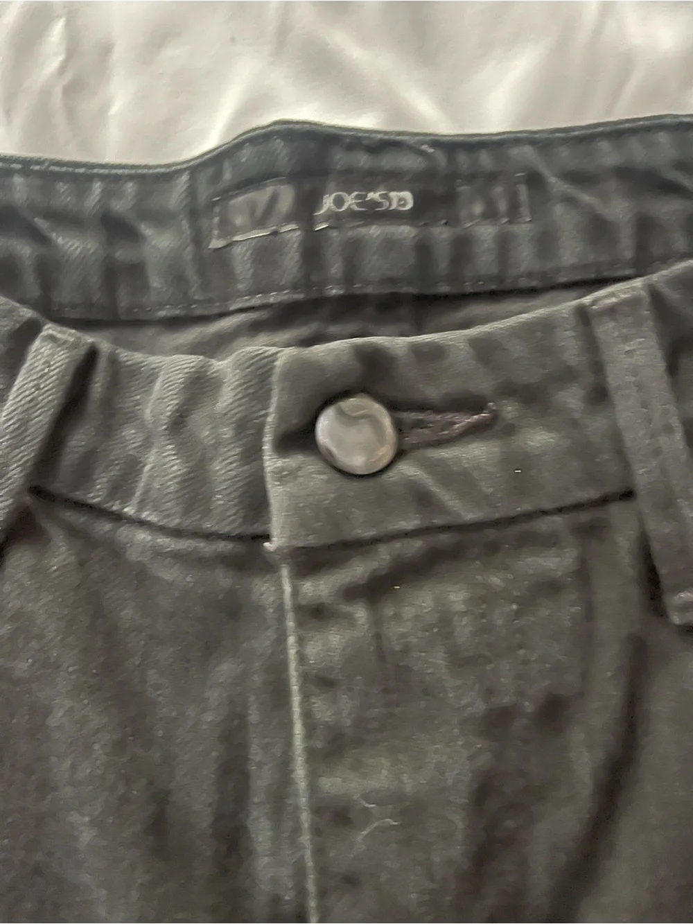 Joes Jeans Black Denim Keith Wash Boot Cut Size 31 Faded Cowgirl Y2K Vibes
